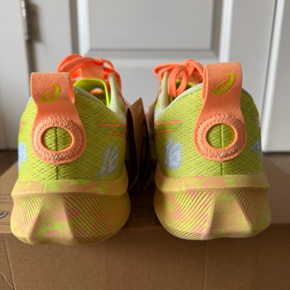 ASICS Men’s Noosa Tri 16 Safety Yellow/Cool Matcha Athletic Shoes Size 9.5 - Picture 6 of 13